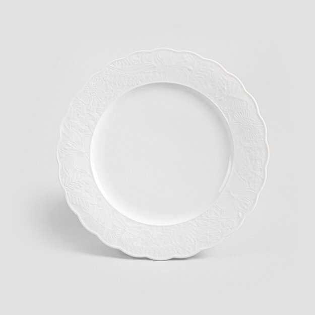 Pietų lėkštės "PRIOLO" su drugeliais  27 cm (4 vnt)