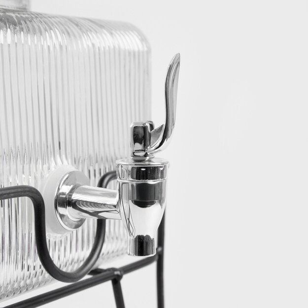 CALORE gėrimų dozatorius su grioveliais ant stovo 3,5 l