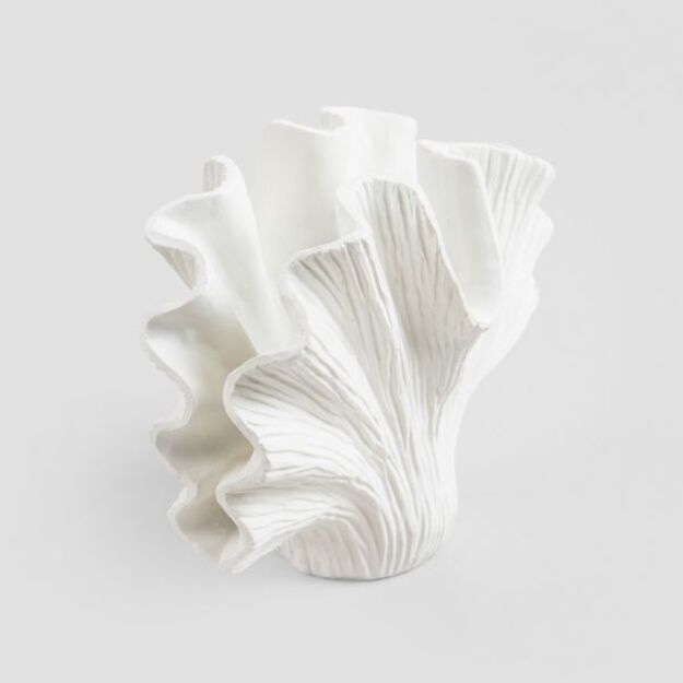 Kriauklės formos vaza 20x11x16cm