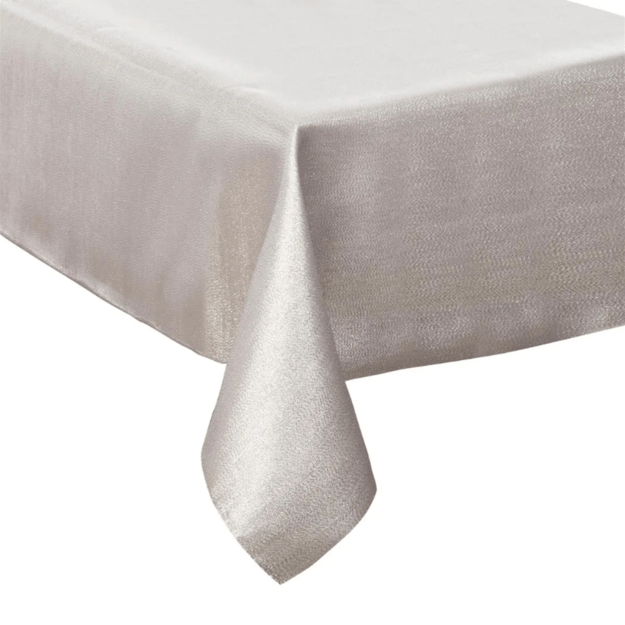 Baltai sidabrinė staltiesė ( 140 x 360 )
